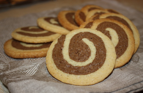 Печенье спиральки
