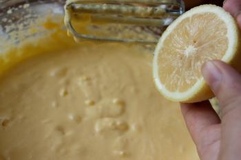 Имбирно лимонный кекс