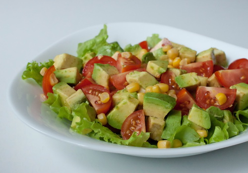 kuk avoc salad Выпечки из творога с фото