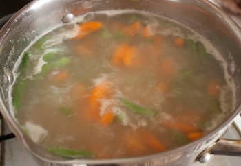 Суп из индейки с макаронами
