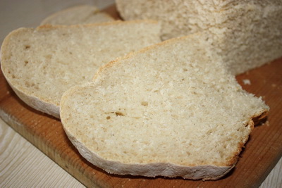Белый хлеб с добавлением ржаной муки