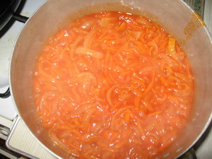 Рыба под томатным маринадом