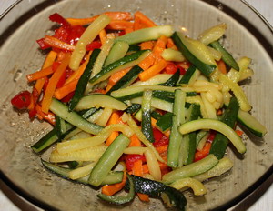Телятина с овощами в китайском стиле