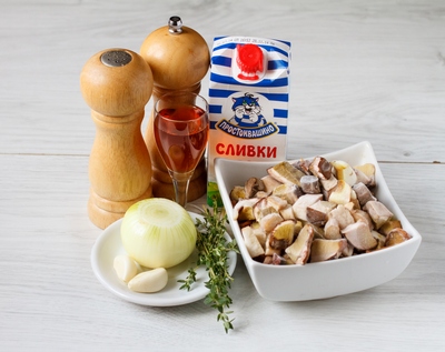 Суп-капучино из белых грибов и шампиньонов – кулинарный рецепт