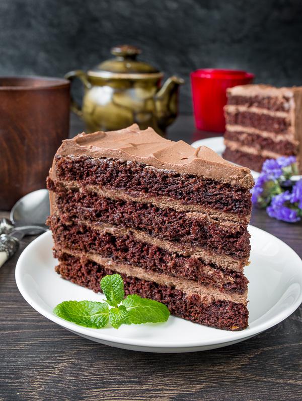 Рецепт шоколадно-шоколадного торта