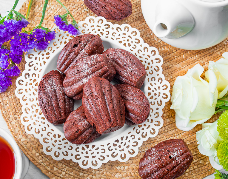 Рецепт постного шоколадного печенья "Мадлен"