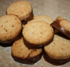 Печенье “Пуговицы в шоколаде”