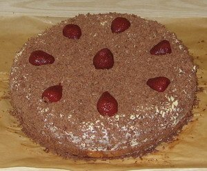 Торт “Шоколадно-кучерявый” :)
